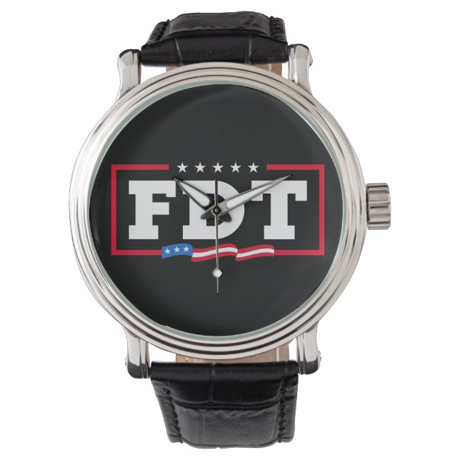 Montre FDT Amusant anti-Trump No-Trump (devant)