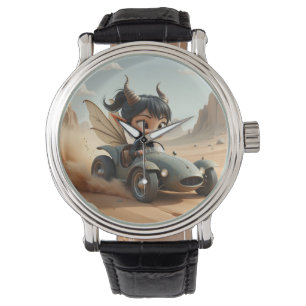 Montre Fée au clair de lune des dunes errantes.