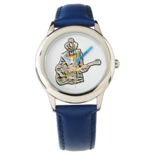 Montre Feel the Blues - Conception de guitare artistique