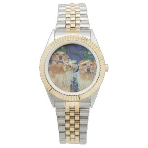 Montre Fées de golden retriever