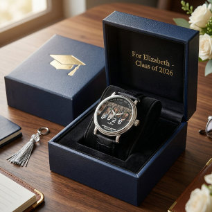 Montre Félicitations Diplômé Cadeau Horloge Souvenir