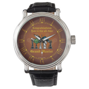 Montre félicitations grand maître