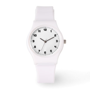 montre féminine en silicone sportive sur mesure