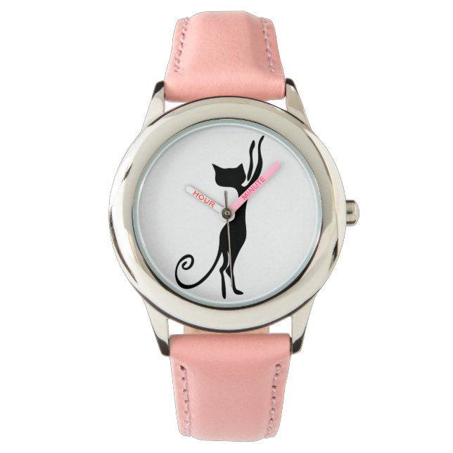 Montre Femme - Chat (devant)
