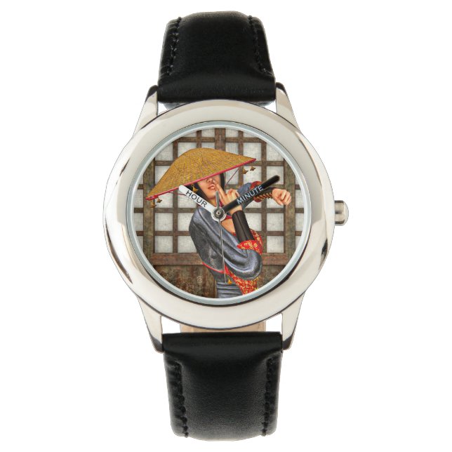 Montre Femme de bataille asiatique (devant)