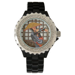 Montre Femme de combat asiatique