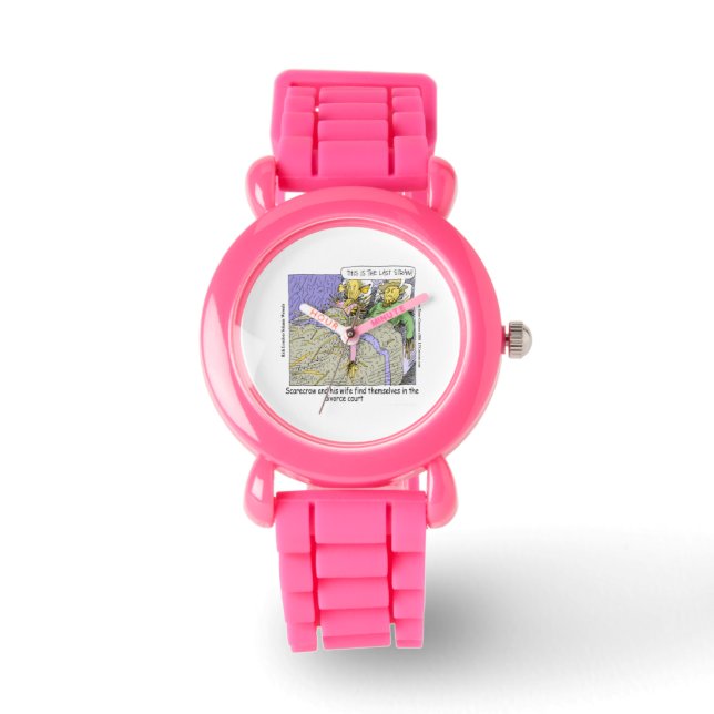 Montre Femme Divorce d'Épouvantail Drôle (Recto)