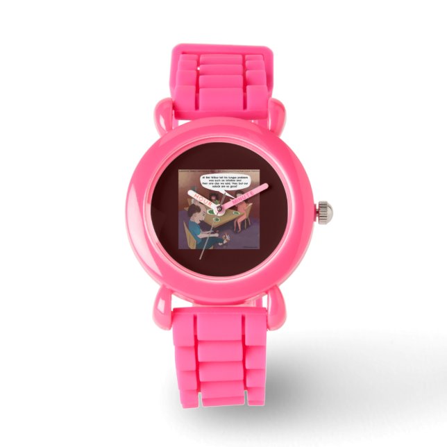 Montre femme drôle champignon/champignons (Recto)