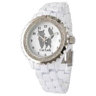 Montre Femme mignonne femme chat