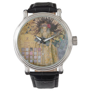 Montre Femme Poissons Vintage Classique Gothique