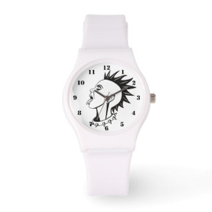 MONTRE FEMME ROSE NOIRE ET BLANCHE