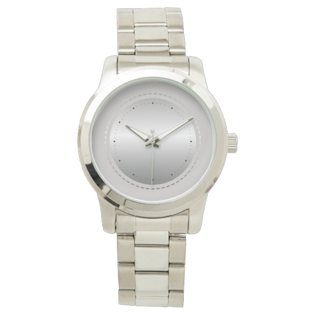 Montre Femmes d'argent Turquoise chic moderne (devant)