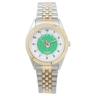 Montre Femmes - Personnalisé - Bracelet Deux Tons