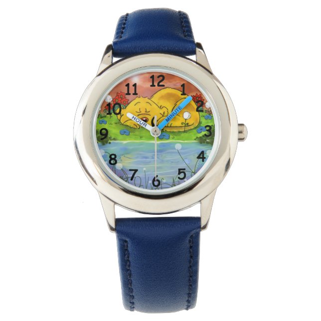 Montre Ferald Dormir Près Des Tournesols (devant)