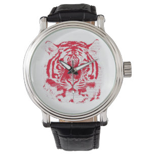 Montre Fermeture de la face du tigre 7