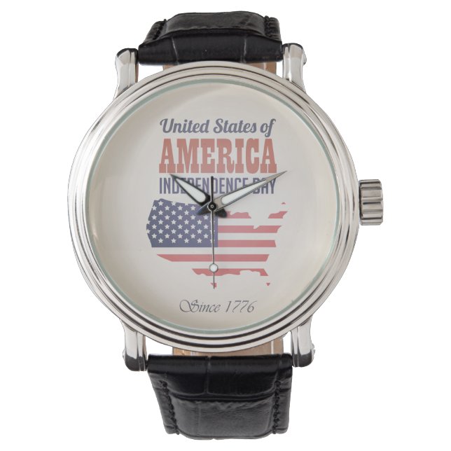 Montre Fête de l'indépendance des États-Unis d'Amérique (devant)