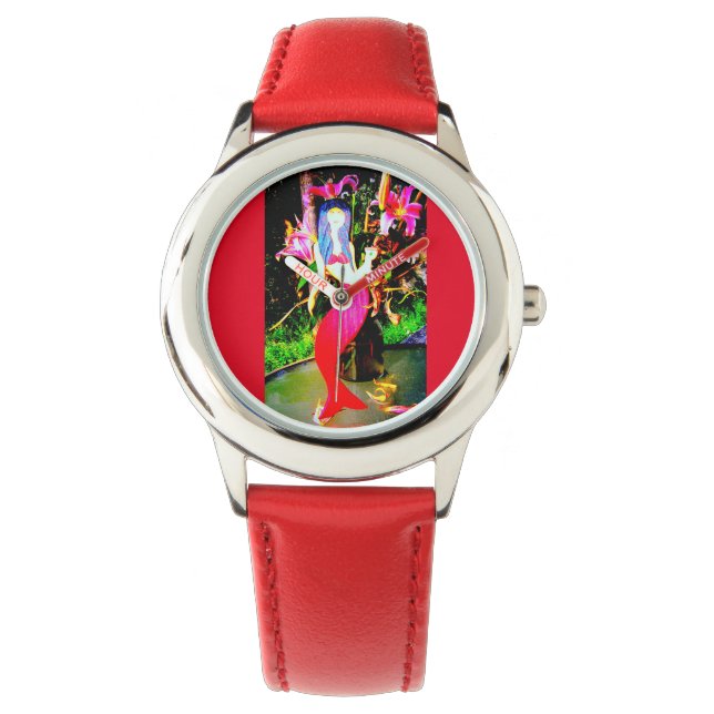 Montre fête de sirène (devant)