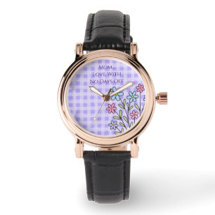 Montre Fête des Mères, Amour de Maman Sans Jours de Congé