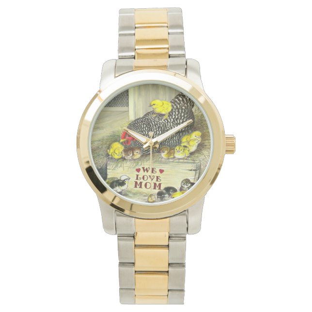 Montre Fête des mères : Nous aimons maman ! (devant)