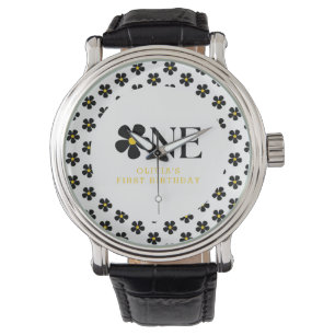 Montre Fête florale impeccable 1er anniversaire
