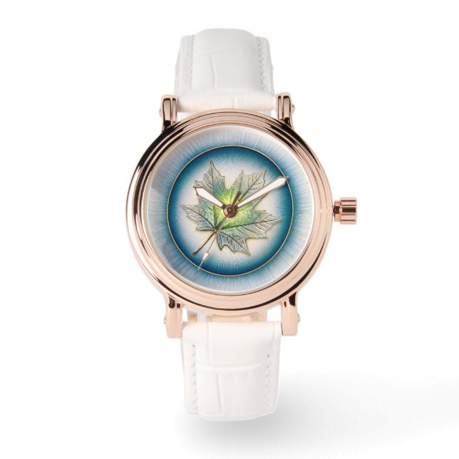 MONTRE FEUILLE D'ÉRABLE (Recto)