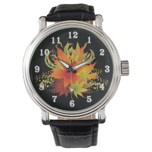 Montre Feuilles d'automne Pop