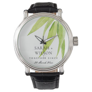 MONTRE FEUILLES EUCALYPTUS FOLIAG ENREGISTRER LA DATE CAD