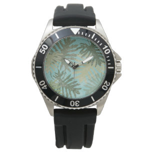Montre Feuilles tropicaux défraîchis