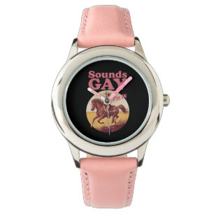 Montre Fière progression de la fierté occidentale lesbien