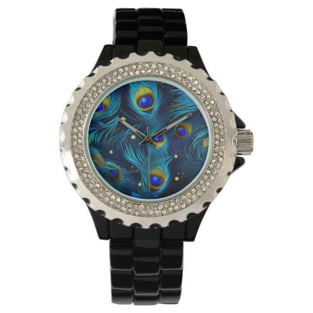 Montre Fierté de paon (devant)