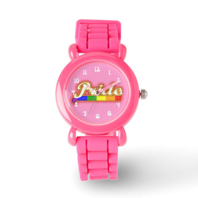 Montre Fierté Fierté Gay Fierté Lumineuse (Recto)