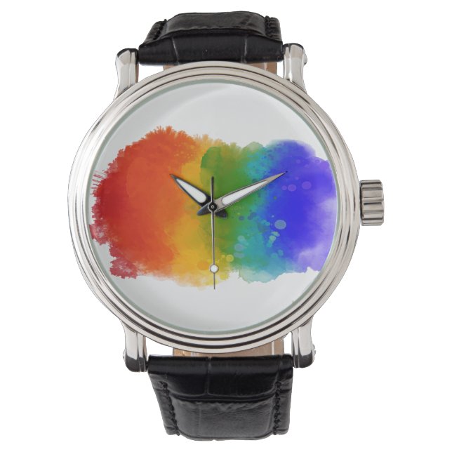 Montre Fierté moderne de SlipperyJoe éclaboussure d'énerg (devant)