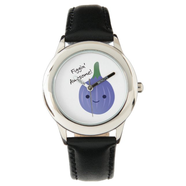 Montre figue Awesome Fig Pun (devant)