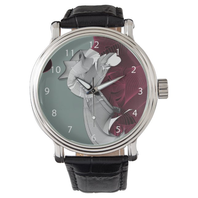 Montre Figure Art numérique (devant)