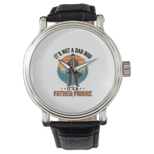 Montre Figure de père drôle design de chemise humour papa