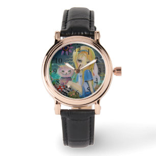 Montre Fille Mignonne Conte de Fée Alice au Pays d