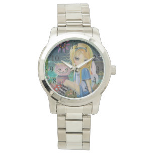 Montre Fille Mignonne Conte de Fée Alice au Pays d
