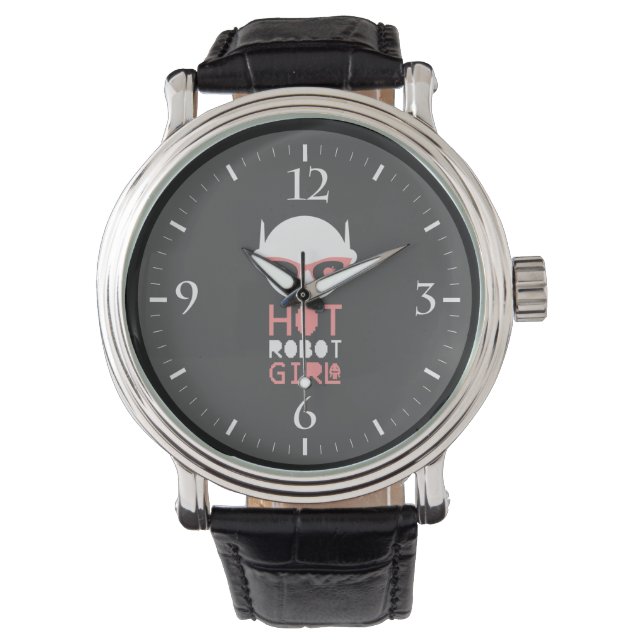 Montre fille robot chaude (devant)