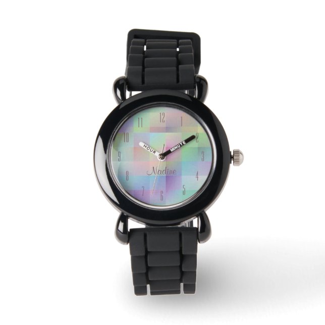Montre Filles colorées (Recto)