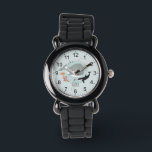 Montre Filles mignonnes et tendance Baleine océanique et<br><div class="desc">Cette jolie montre pour enfants présente une baleine bleue,  orque et poisson,  avec des chiffres clairs,  et peut être personnalisée avec votre nom de filles. Idéal pour une première montre pour enfants amoureux de l'océan ! Consultez notre magasin pour d'autres modèles de mer mignons.</div>