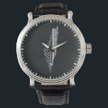 Montre Film de la carte de Palestine Keffiyeh<br><div class="desc">Carte palestinienne avec le motif traditionnel Keffiyeh soutien Palestine et aimer Keffiyeh</div>