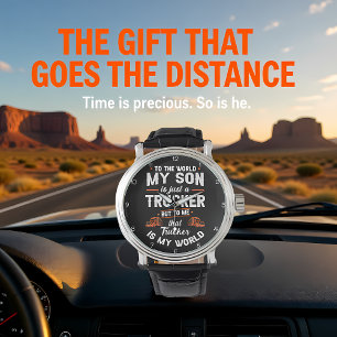 Montre Fils routier, mon horloge mondiale