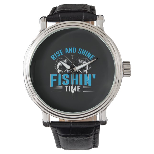 Montre Fisher Art Augmenter Et Briller Temps De Pêche (devant)