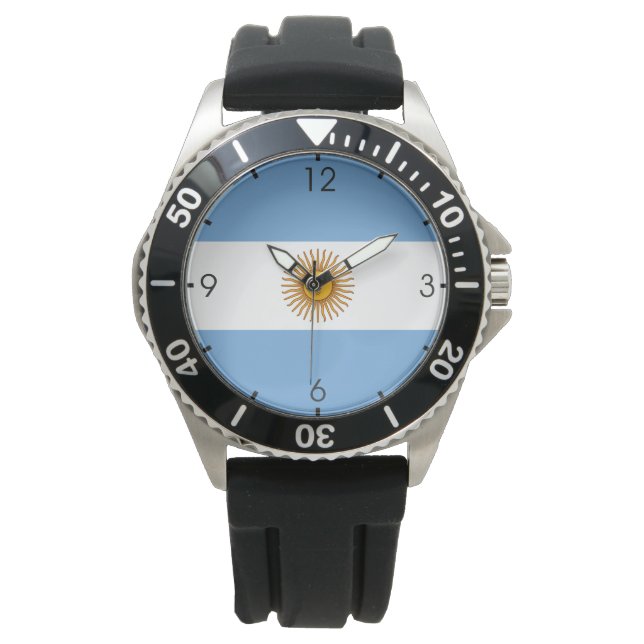 Montre Flag of Argentina (devant)
