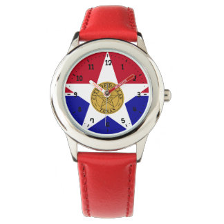 Montre Flag of Dallas, Texas Watch