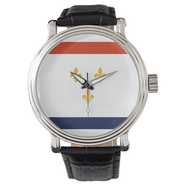 Montre Flag of New Orleans (devant)