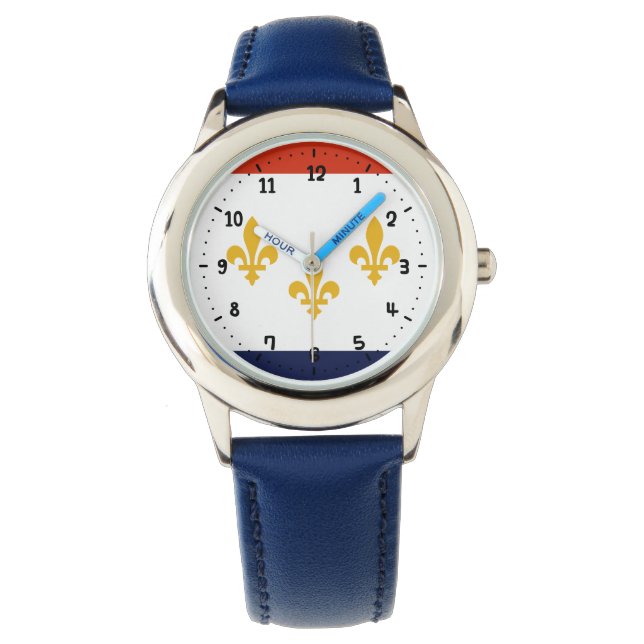 Montre Flag of New Orleans, Louisiana Watch (devant)