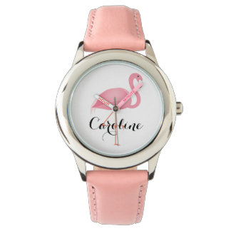 Montre flamand rose