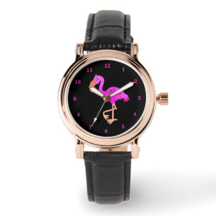 Montre Flamant rose mignon - Joyeux -