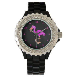 Montre Flamant rose mignon - Joyeux -